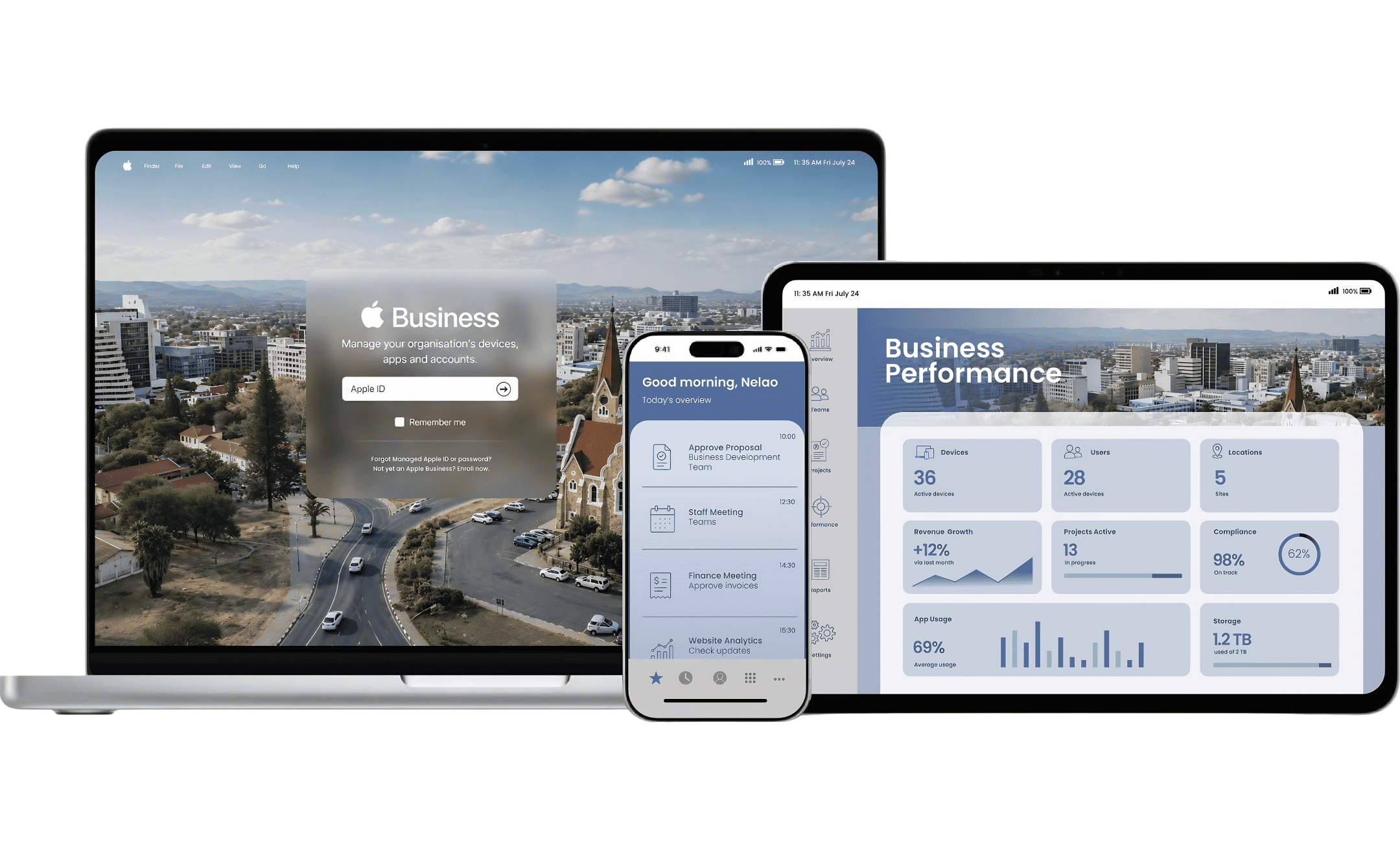 Apple Business devices